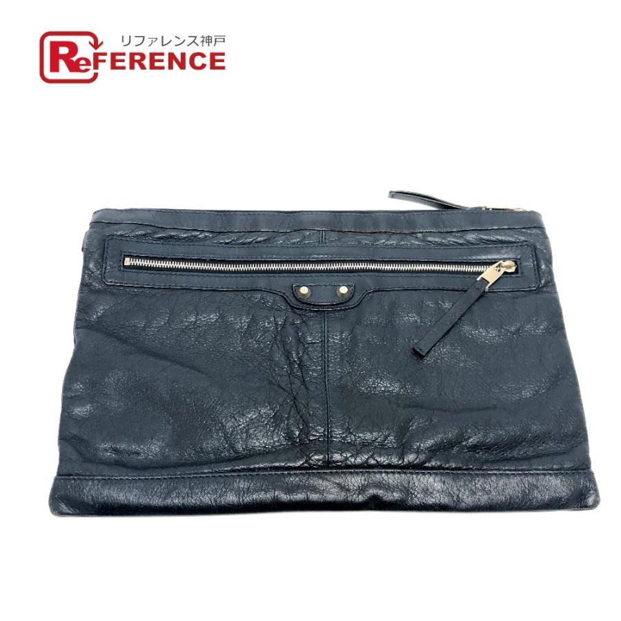 BALENCIAGA バレンシアガ 273023 クラシッククリップL セカンドバッグ カバン バッグ クラッチバッグ ブラック メンズ【中古】 | BALENCIAGA