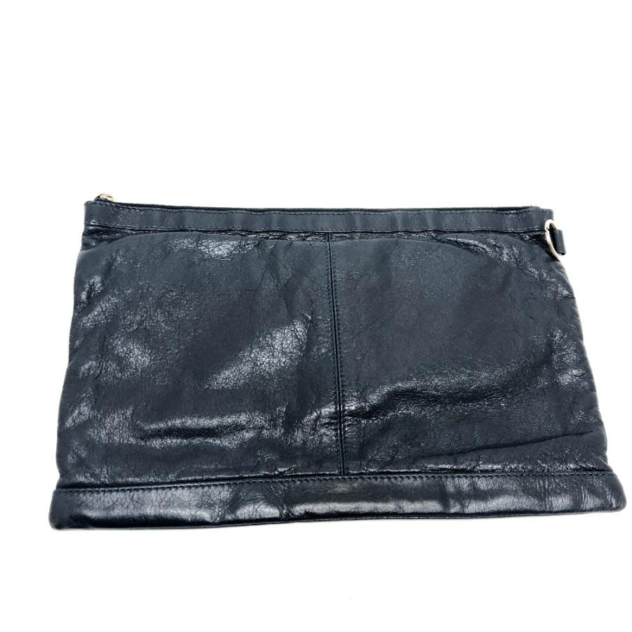 BALENCIAGA バレンシアガ 273023 クラシッククリップL セカンドバッグ カバン バッグ クラッチバッグ ブラック メンズ【中古】 | BALENCIAGA | 01