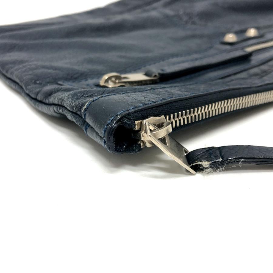BALENCIAGA バレンシアガ 273023 クラシッククリップL セカンドバッグ カバン バッグ クラッチバッグ ブラック メンズ【中古】 | BALENCIAGA | 04