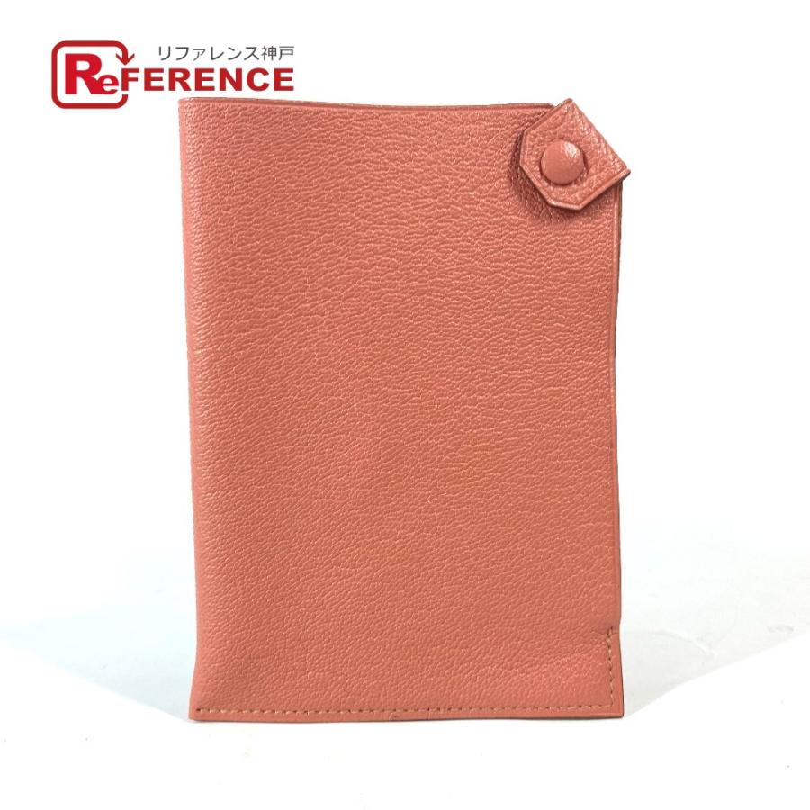 新品同様 HERMES エルメス ターマック PM シンプル トラベルグッズ パスポートケース ピンク系 レディース【中古】 | HERMES