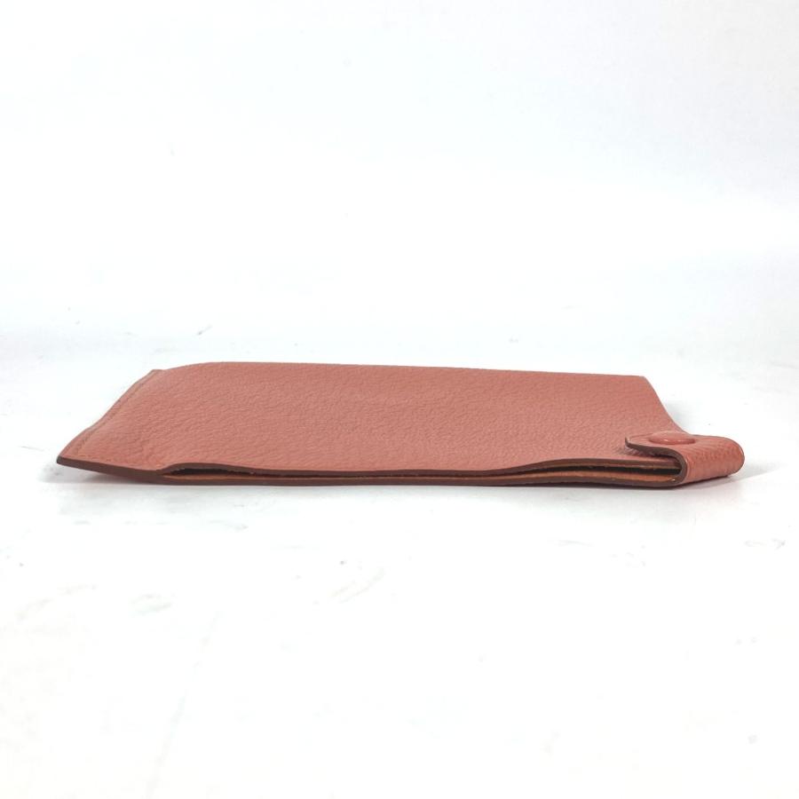 新品同様 HERMES エルメス ターマック PM シンプル トラベルグッズ パスポートケース ピンク系 レディース【中古】 | HERMES | 02