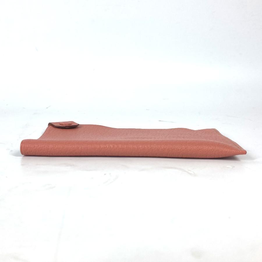 新品同様 HERMES エルメス ターマック PM シンプル トラベルグッズ パスポートケース ピンク系 レディース【中古】 | HERMES | 03