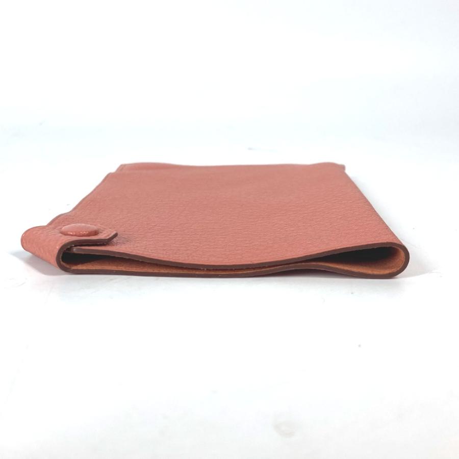 新品同様 HERMES エルメス ターマック PM シンプル トラベルグッズ パスポートケース ピンク系 レディース【中古】 | HERMES | 05