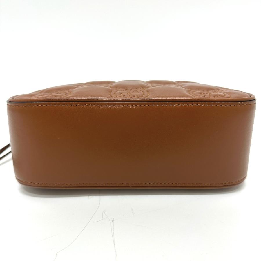 グッチ GUCCI スモール ショルダーバッグ GGマトラッセ キルティング ダブルG ななめがけ クロスボディバッグ 702234 UM8HG 1046 GUCCI（グッチ） 【並行輸入品】 スモール ショルダーバッグ GG