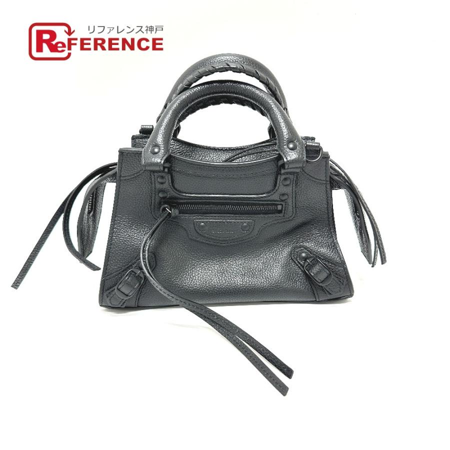 BALENCIAGA 美品 バレンシアガ 698067 ネオクラシック ミニ カバン 