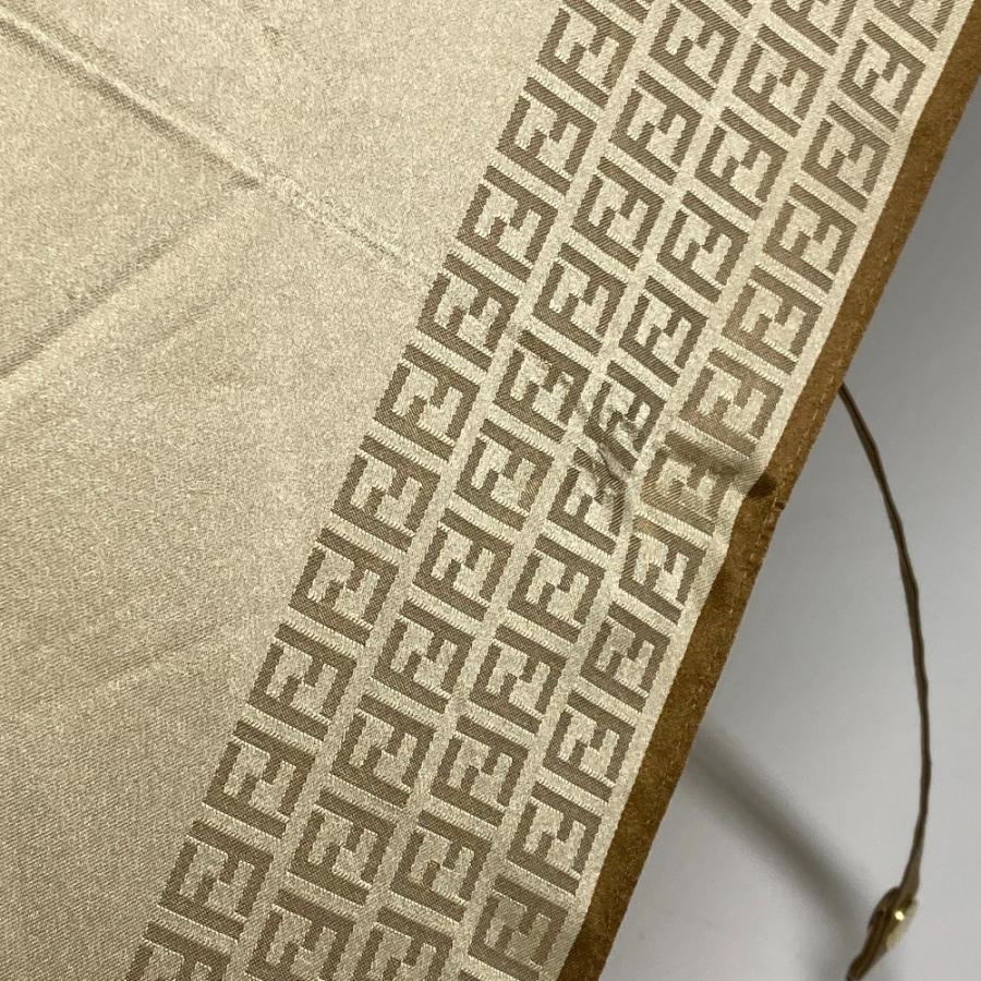 FENDI フェンディ 折り畳み傘 アンブレラ ポーチ付き ズッカ FF柄 傘 ベージュ レディース【中古】 | FENDI | 03