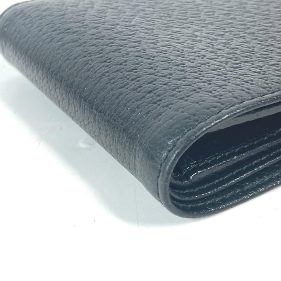 未使用 GUCCI グッチ 700464 ホースビット コンパクトウォレット ミニウォレット 2つ折り財布 ブラック メンズ【中古】 | GUCCI | 04