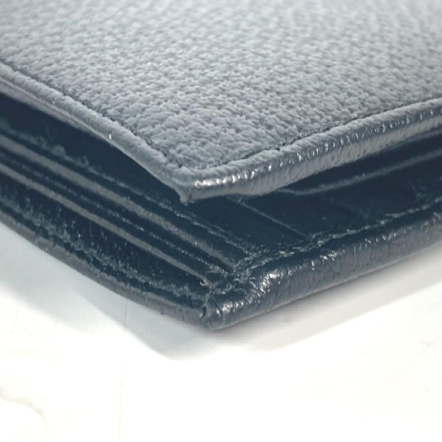 未使用 GUCCI グッチ 700464 ホースビット コンパクトウォレット ミニウォレット 2つ折り財布 ブラック メンズ【中古】 | GUCCI | 05