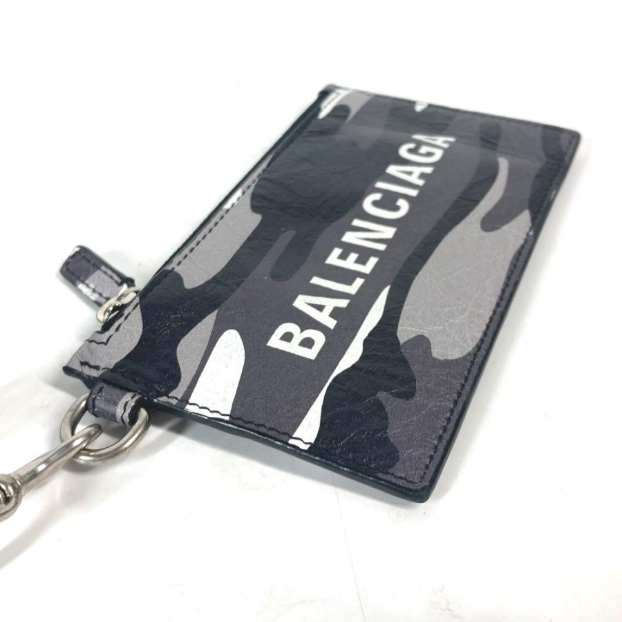 美品 BALENCIAGA バレンシアガ 594548  カモフラージュ 迷彩 ロゴ カードケース カードホルダー 財布 コインケース【中古】 | BALENCIAGA | 02