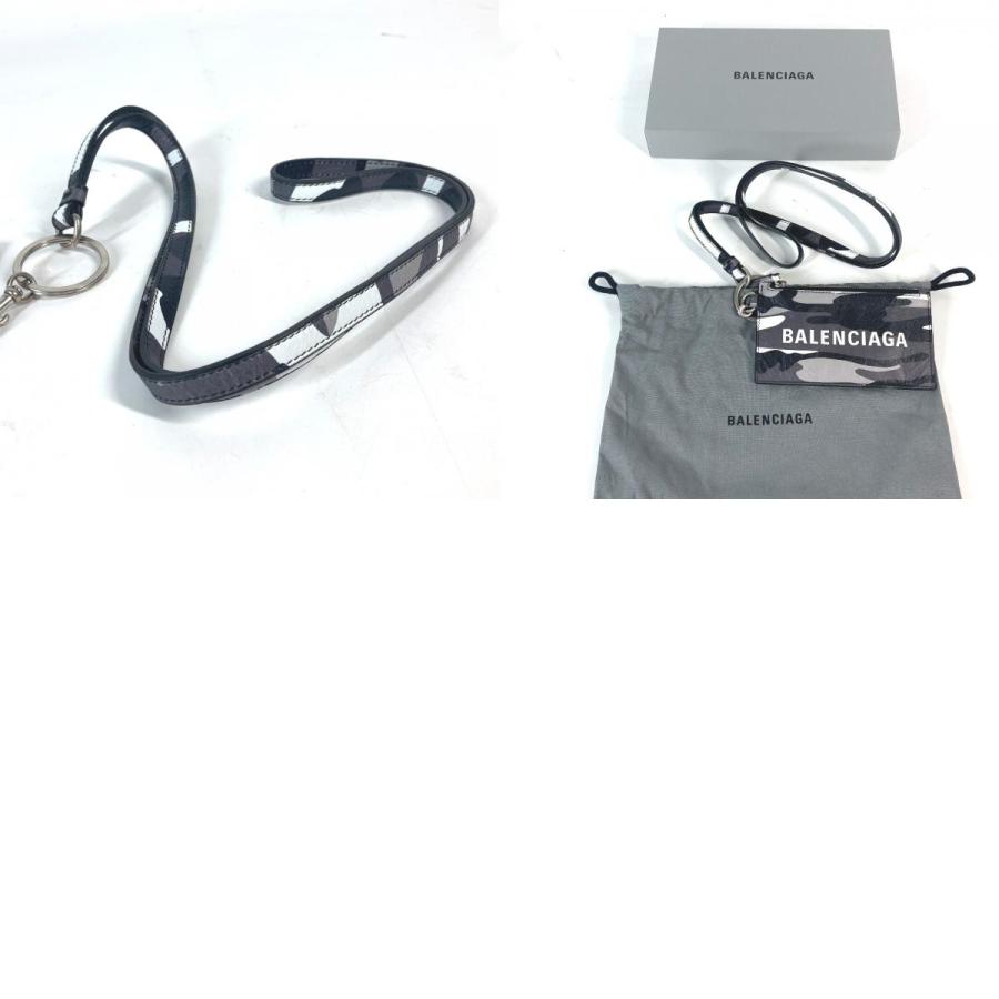 美品 BALENCIAGA バレンシアガ 594548  カモフラージュ 迷彩 ロゴ カードケース カードホルダー 財布 コインケース【中古】 | BALENCIAGA | 09