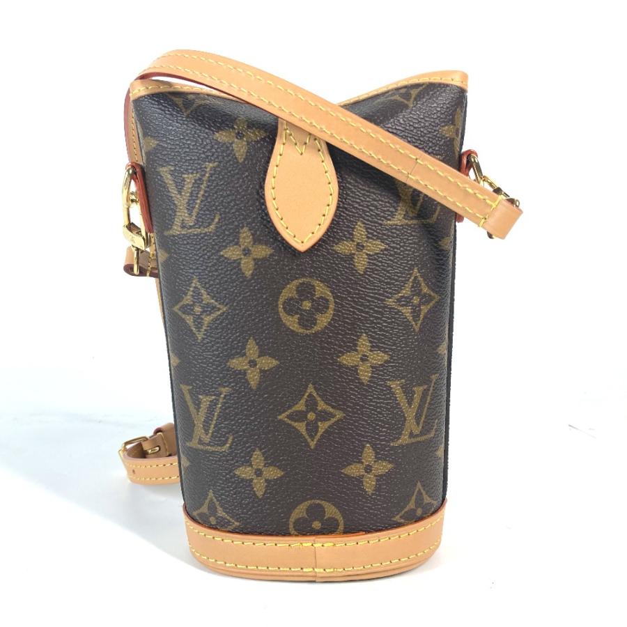 新品同様 LOUIS VUITTON ルイヴィトン M80874 フォールド ミー ポーチ 斜め掛け 肩掛け ポシェット モノグラム ショルダーバッグ【中古】 | LOUIS VUITTON | 01