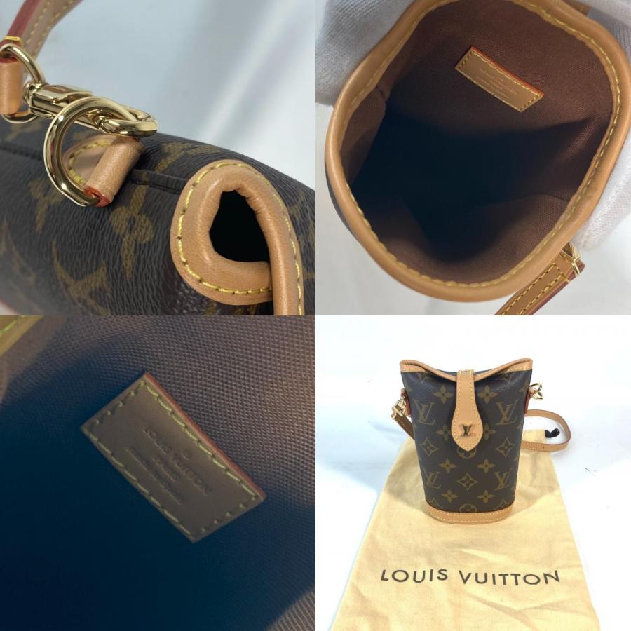 新品同様 LOUIS VUITTON ルイヴィトン M80874 フォールド ミー ポーチ 斜め掛け 肩掛け ポシェット モノグラム ショルダーバッグ【中古】 | LOUIS VUITTON | 09