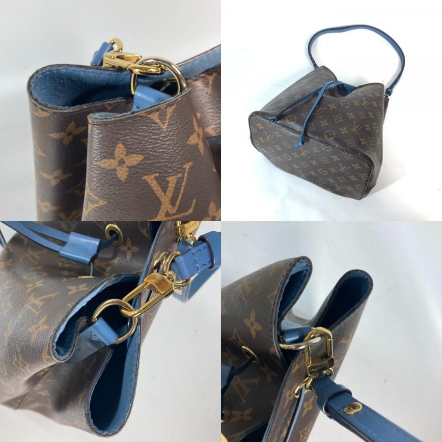LOUIS VUITTON ルイヴィトン M43569 ネオノエ 肩掛け 巾着 バケツ型 ばけつ モノグラム ショルダーバッグ ブルージーン【中古】 | LOUIS VUITTON | 07