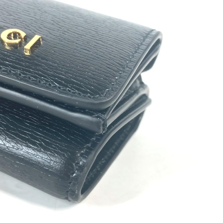 GUCCI 未使用 グッチ 790100 スクリプト ウォレット コンパクト  