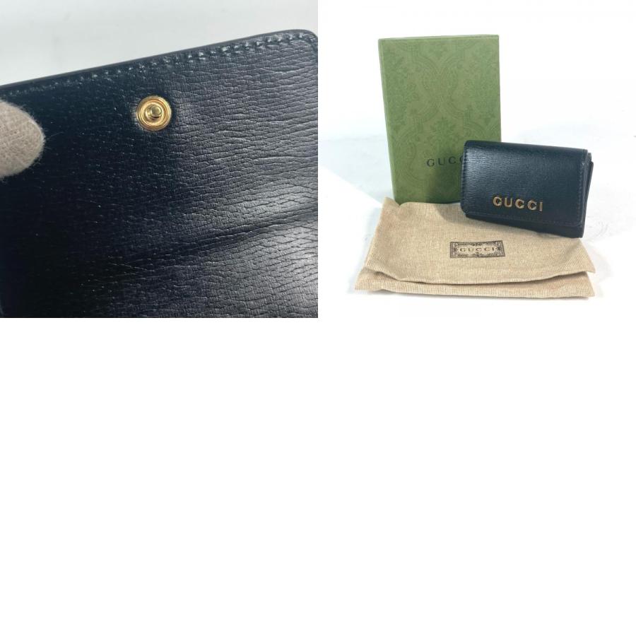 GUCCI 未使用 グッチ 790100 スクリプト ウォレット コンパクト  