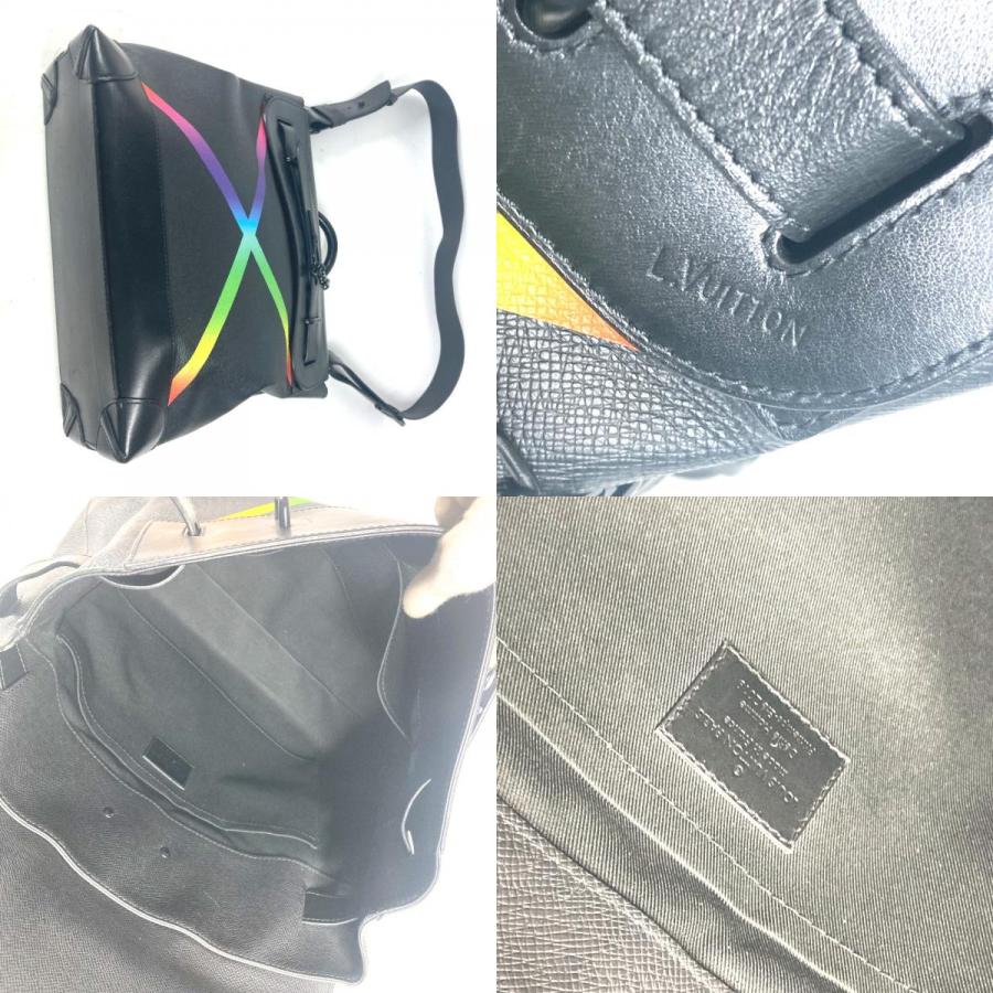 LOUIS VUITTON ルイヴィトン M30339 スティーマーPM  カバン 2WAYバッグ ショルダーバッグ  タイガ レインボー ハンドバッグ【中古】 | LOUIS VUITTON | 08