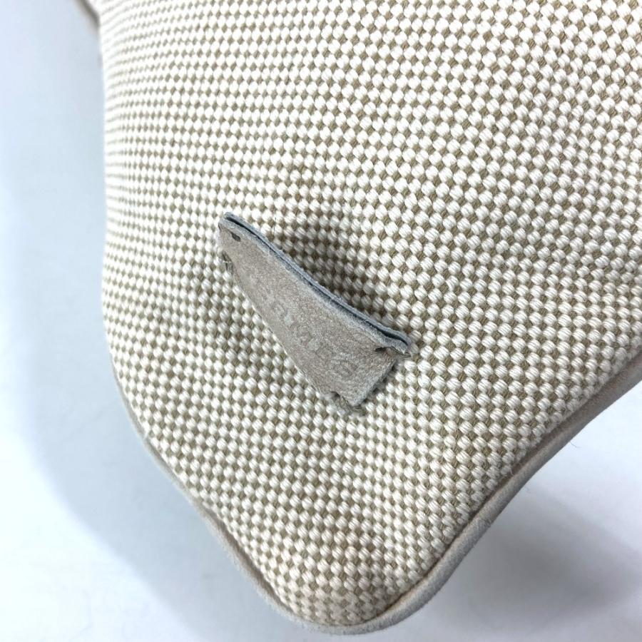 HERMES エルメス ツイルHインフィニ ロゴ ピロー 枕 インテリア クッション ベージュ ユニセックス【中古】 | HERMES | 04