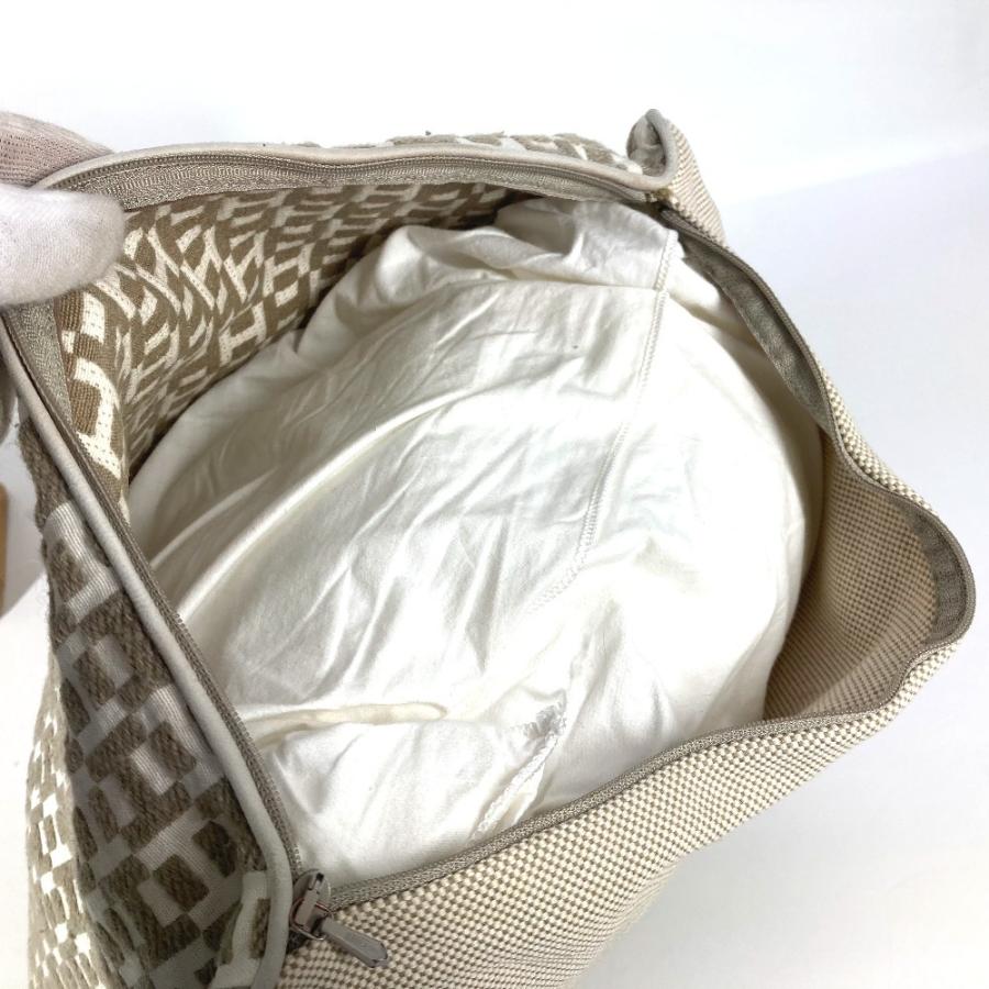 HERMES エルメス ツイルHインフィニ ロゴ ピロー 枕 インテリア クッション ベージュ ユニセックス【中古】 | HERMES | 07