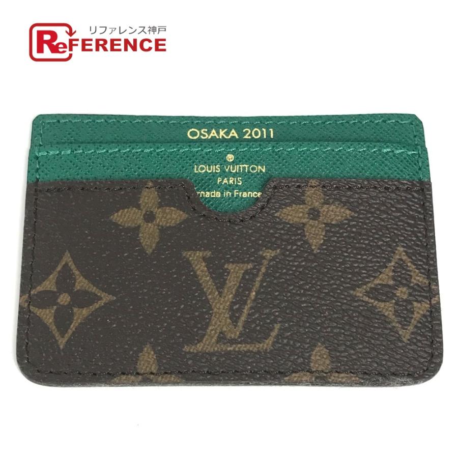 新品同様 LOUIS VUITTON ルイヴィトン カードホルダー 名刺入れ モノグラム 2011年 心斎橋 リニューアル記念 カードケース【中古】 | LOUIS VUITTON