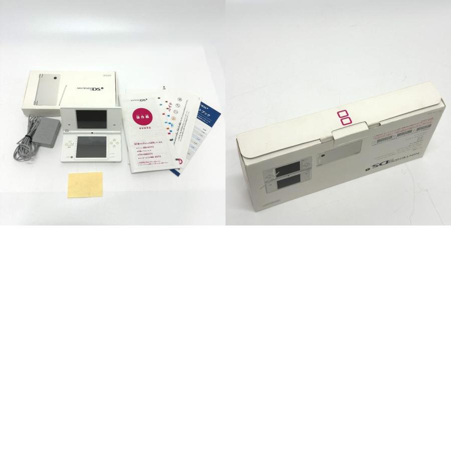 美品 Nintendo 任天堂 TWL-001 DS i ゲーム機 本体 美品 ニンテンドー ホビー ホワイト ユニセックス【中古】 |  | 09
