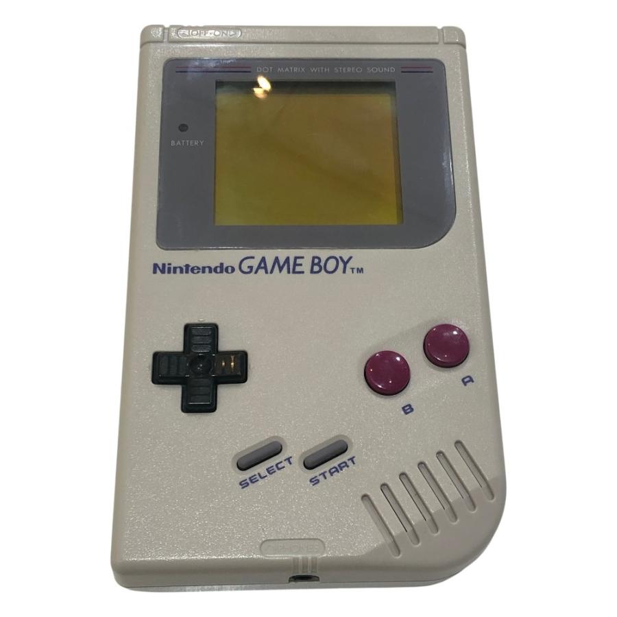 Nintendo 任天堂 DMG-01 GAMEBOY ゲームボーイ SOUND BOY セット イヤホン ゲーム機 本体 ニンテンドー ホビー グレー【中古】 |  | 01