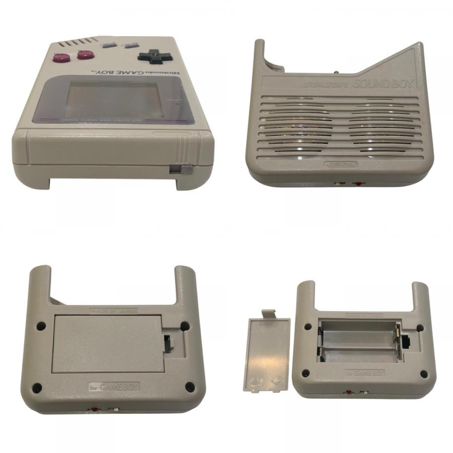Nintendo 任天堂 DMG-01 GAMEBOY ゲームボーイ SOUND BOY セット イヤホン ゲーム機 本体 ニンテンドー ホビー グレー【中古】 |  | 07
