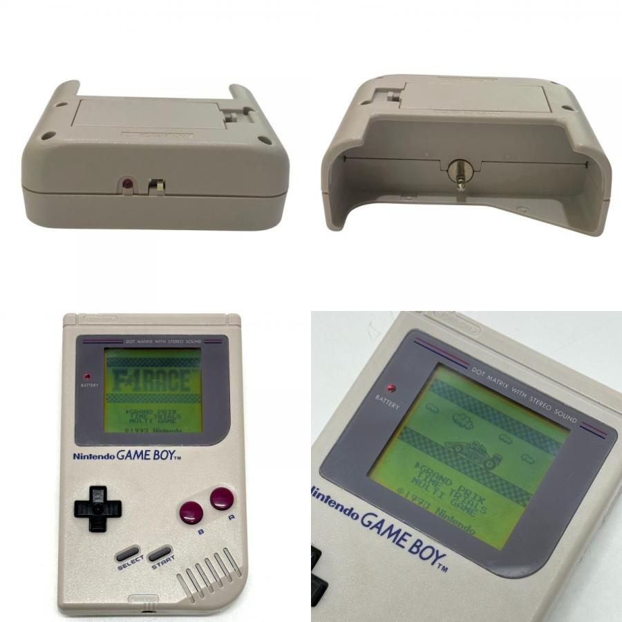 Nintendo 任天堂 DMG-01 GAMEBOY ゲームボーイ SOUND BOY セット イヤホン ゲーム機 本体 ニンテンドー ホビー グレー【中古】 |  | 08
