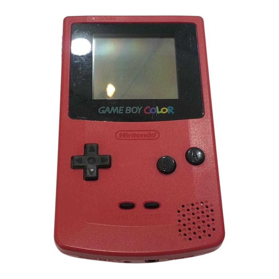Nintendo 任天堂 CGB-001 GAMEBOY COLOR ゲームボーイ カラー ゲーム機 本体 ニンテンドー ホビー レッド ユニセックス【中古】 |  | 01