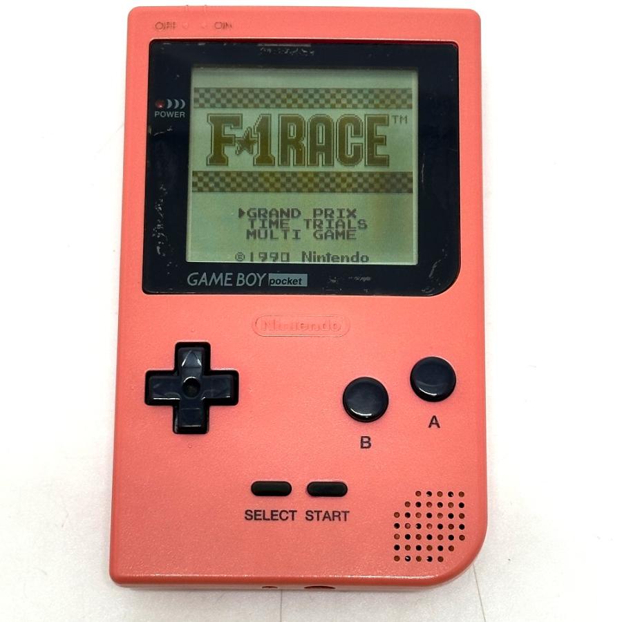 Nintendo 任天堂 MGB-001 GAMEBOY pocket ゲームボーイ ポケット GBP ゲーム機 本体 ニンテンドー ホビー ピンク ユニセックス【中古】 |  | 08