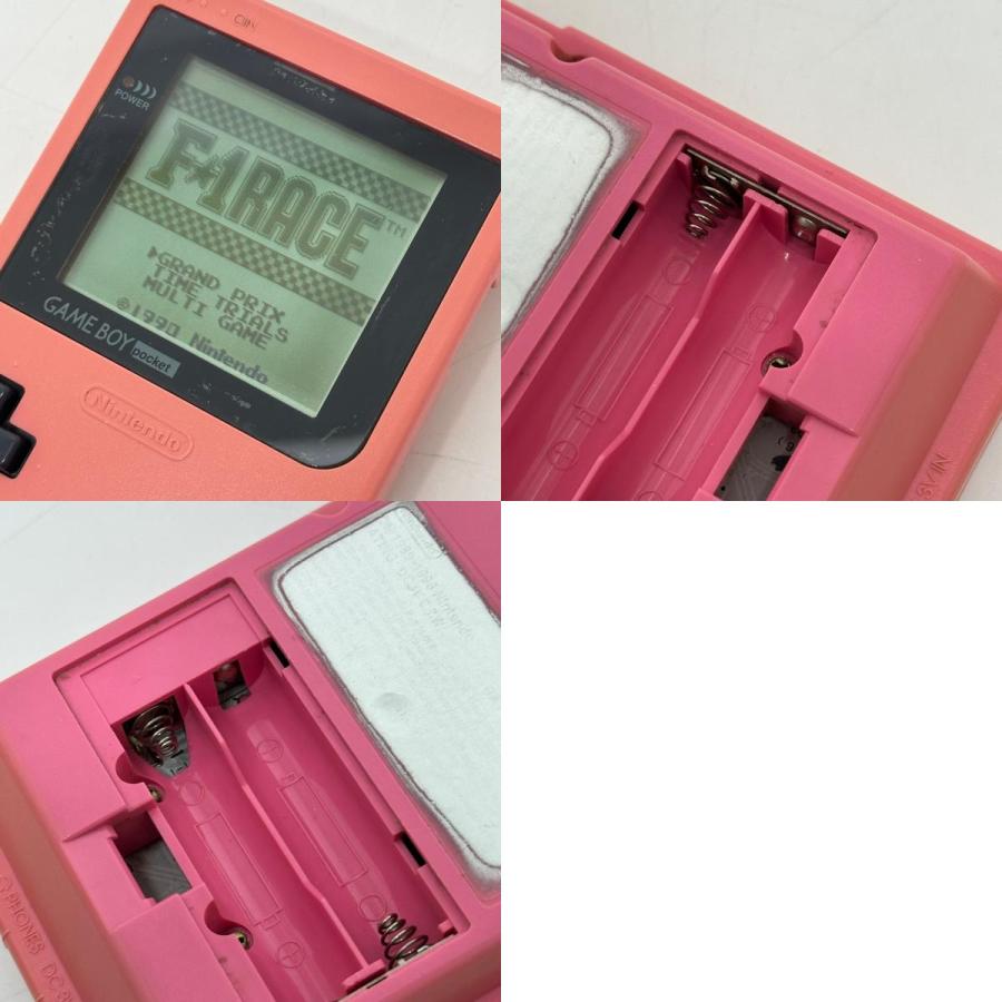 Nintendo 任天堂 MGB-001 GAMEBOY pocket ゲームボーイ ポケット GBP ゲーム機 本体 ニンテンドー ホビー ピンク ユニセックス【中古】 |  | 09