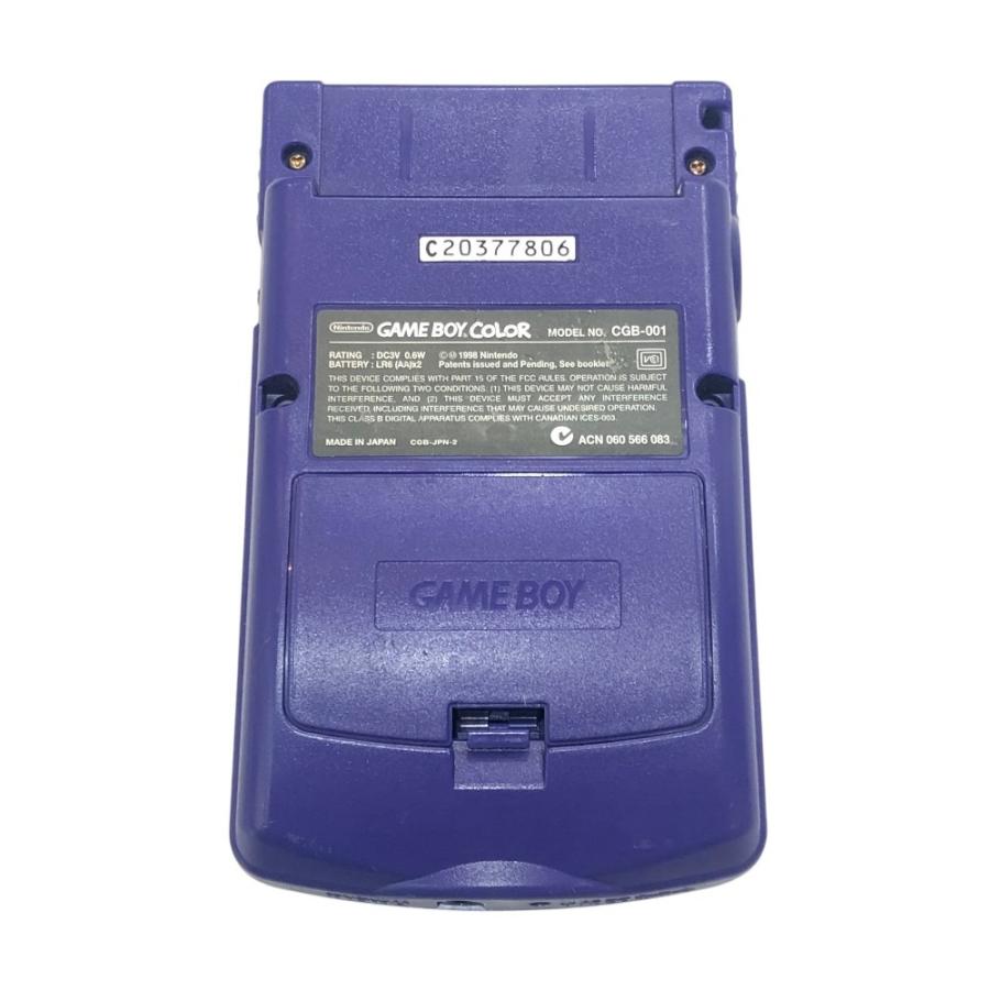Nintendo 任天堂 CGB-001 GAMEBOY COLOR ゲームボーイ カラー ゲーム機 本体 レトロゲーム ニンテンドー パープル ユニセックス【中古】 |  | 01