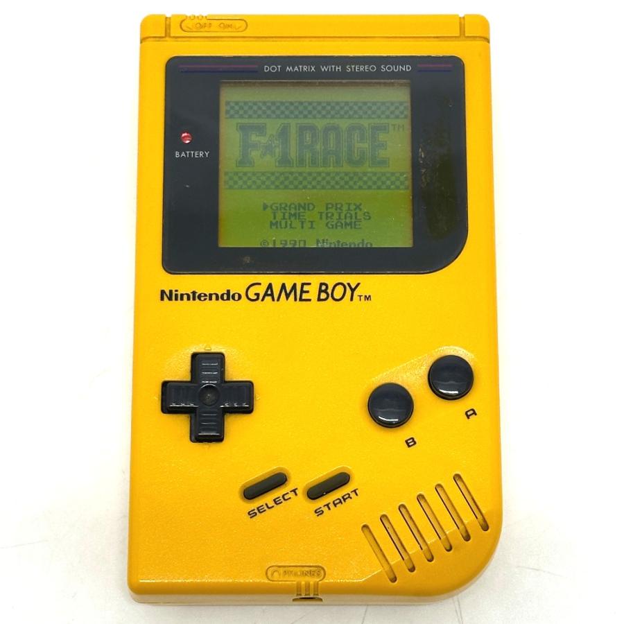 DMG-01 GAMEBOY ゲームボーイ  ゲーム機 本体 任天堂 Nintendo ニンテンドー ホビー イエロー ユニセックス【中古】 | 
