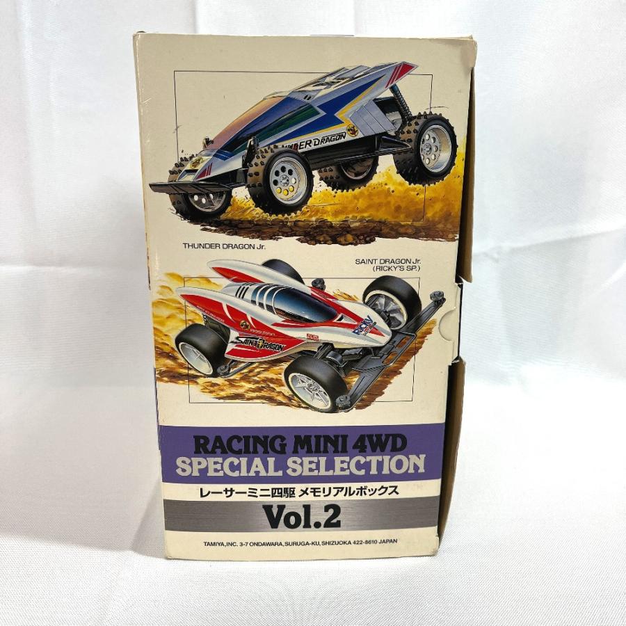 未使用 TAMIYA タミヤ レーサーミニ四駆 メモリアルボックス Vol.2 5台セット 昭和 ゲーム 玩具 1/32 プラモデル キッズ【中古】 |  | 01