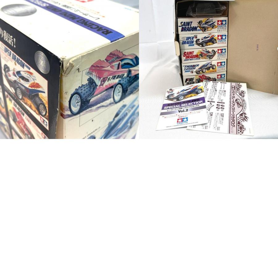 未使用 TAMIYA タミヤ レーサーミニ四駆 メモリアルボックス Vol.2 5台セット 昭和 ゲーム 玩具 1/32 プラモデル キッズ【中古】 |  | 09