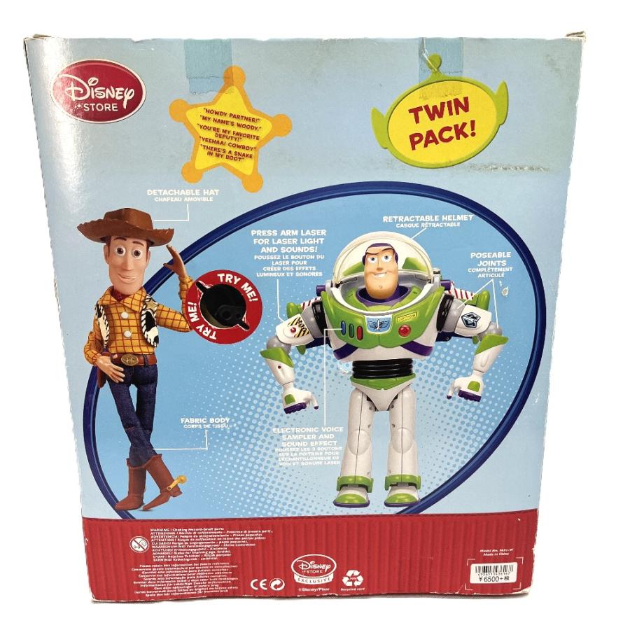 Disney ディズニー トイストーリー ウッディ＆バズ・ライトイヤー 初期 トーキングフィギュア 玩具 おもちゃ Toy Story キッズ【中古】 | Disney | 02