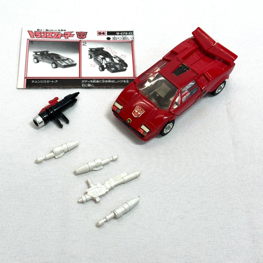 Takara タカラ 戦え!超ロボット生命体 トランスフォーマー サイバトロン/戦士 04 ランボル 昭和 フィギュア【中古】 |  | 07