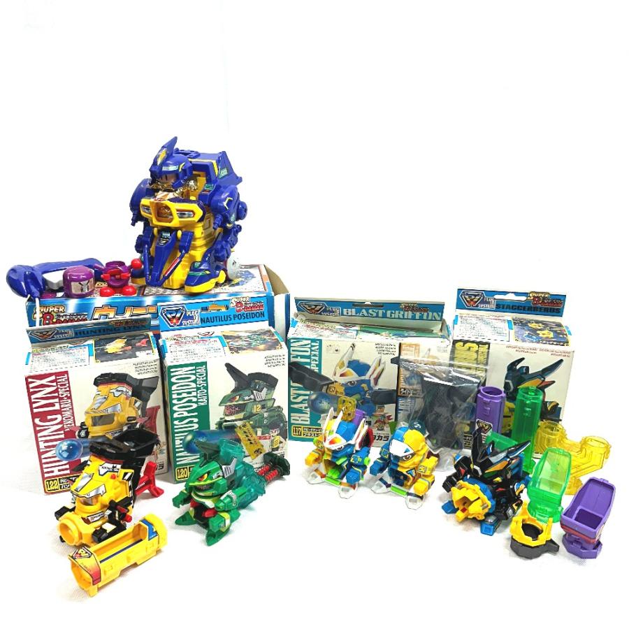 Takara タカラ PIビーダマン  スタッグケルベロス ブラストグリフォン ハンティングリンクス ノーチラスポセイドン【中古】 | 