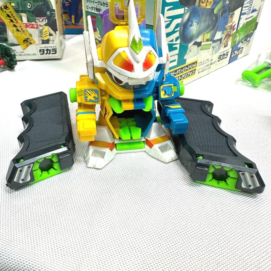 Takara タカラ PIビーダマン  スタッグケルベロス ブラストグリフォン ハンティングリンクス ノーチラスポセイドン【中古】 |  | 07
