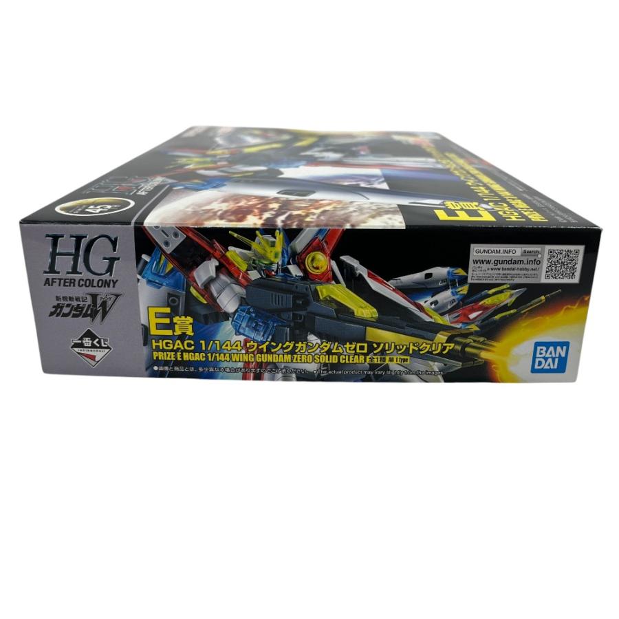 未使用 BANDAI バンダイ ウイングガンダムゼロ ソリッドクリア 1番くじ HGAC 1/144 E賞 プラモデル ユニセックス【中古】 |  | 02