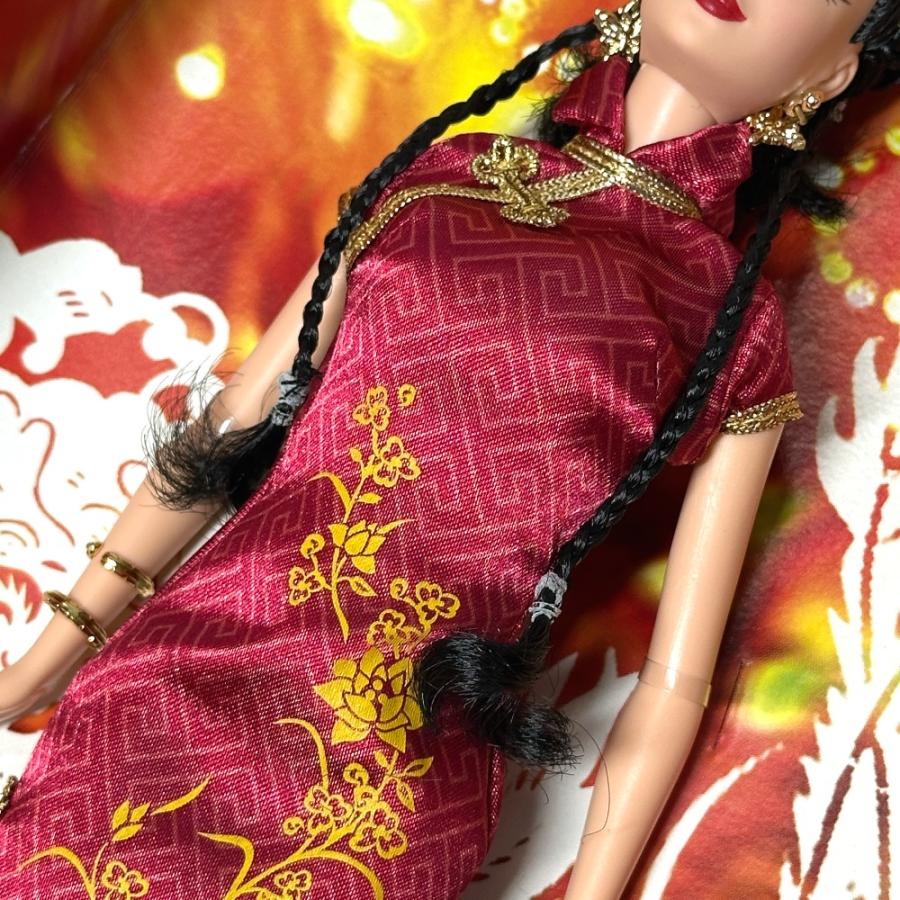 新品同様 MATTEL マテル ドールオブワールド チャイニーズ ホビー おもちゃ 玩具 バービーコレクター 人形 バービー Barbie【中古】 |  | 03