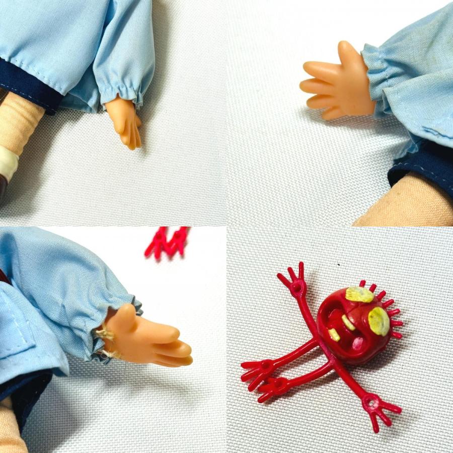 ポピー まことちゃん 楳図かずお 人形  ソフビ ブルー ユニセックス【中古】 |  | 08