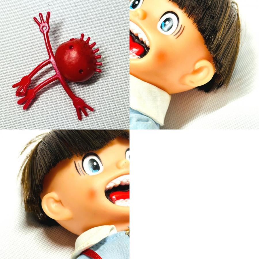 ポピー まことちゃん 楳図かずお 人形  ソフビ ブルー ユニセックス【中古】 |  | 09