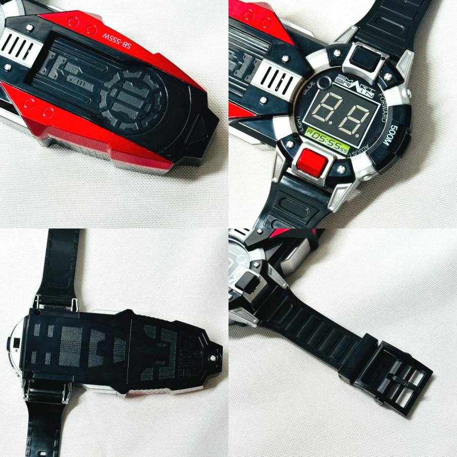 BANDAI バンダイ 仮面ライダーファイズ  ホビー 変身ベルト 3点セット CSM デルタギア ファイズアクセル シルバー メンズ【中古】 |  | 03