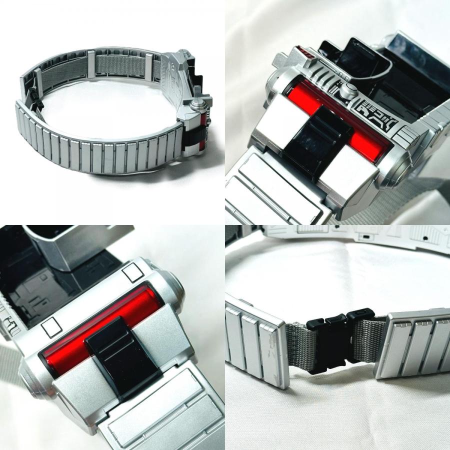 BANDAI バンダイ 仮面ライダーファイズ  ホビー 変身ベルト 3点セット CSM デルタギア ファイズアクセル シルバー メンズ【中古】 |  | 06