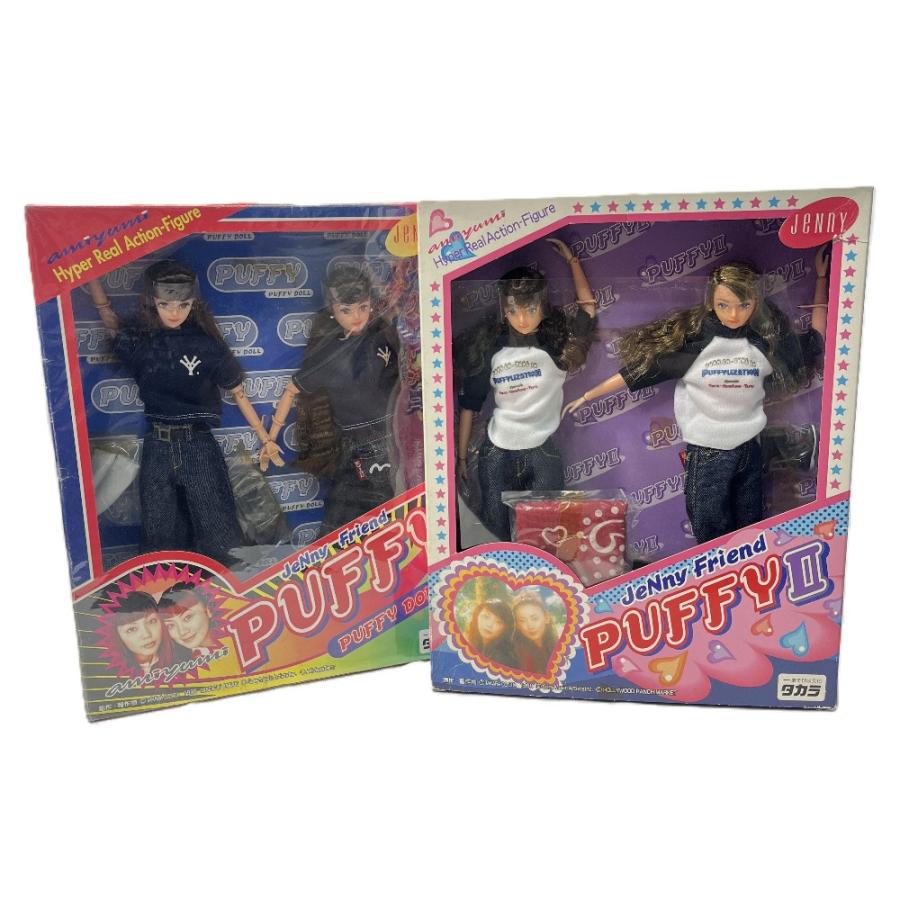 未使用 Takara タカラ PUFFY 大貫亜美 吉村由美 ホビー おもちゃ 玩具 ２点セット ジェニーフレンズ PUFFY PUFFY2 人形 レディース【中古】 | 