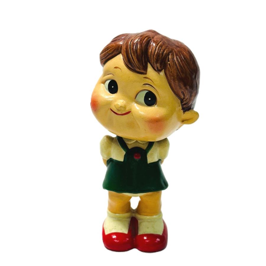 no brand ノーブランド ぴょん子ちゃん ホビー おもちゃ 玩具 オブジェ 置物 昭和レトロ 首振り人形 名古屋の銘菓 青柳ういろう【中古】 | 