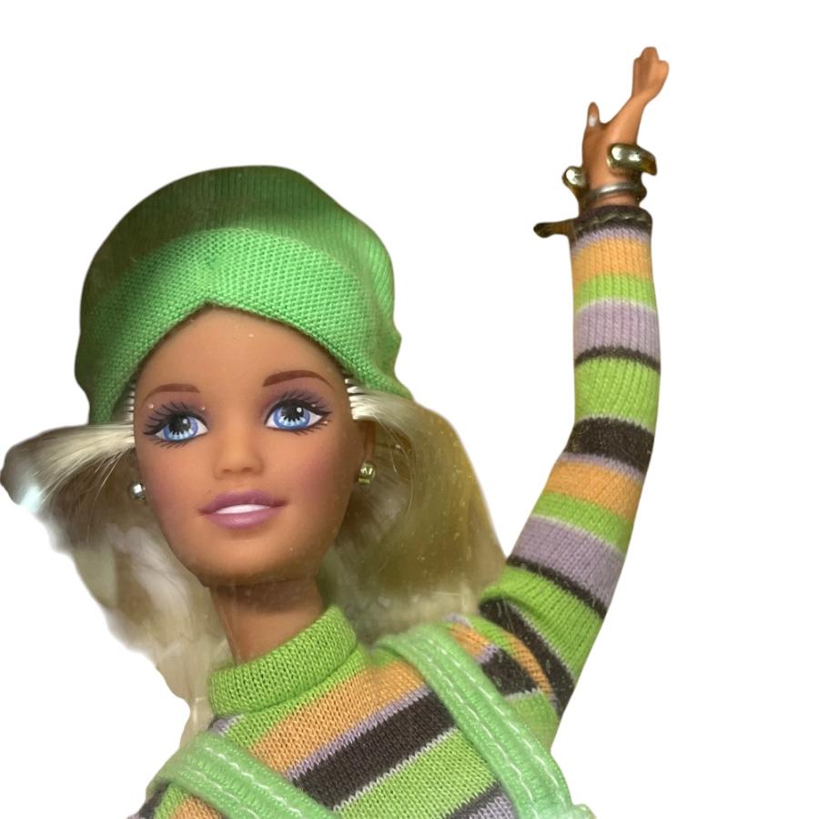 MATTEL マテル バービー 着せ替え人形  ホビー エクストリーム・グリーン ティーン・スキッパー 人形 グリーン レディース【中古】 |  | 08