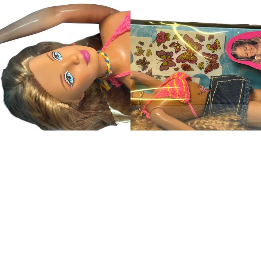 MATTEL マテル バービー おもちゃ 玩具 オブジェ 置物 着せ替え人形 バタフライ・アート・バービー 人形 ピンク レディース【中古】 |  | 09
