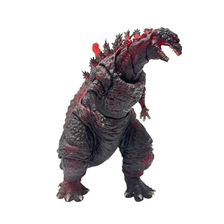 BANDAI バンダイ ゴジラ オブジェ 置物 ホビー S.H.MonsterArts ゴジラ (2016) 第4形態 夜間戦闘Ver. フィギュア ブラック メンズ【中古】 |  | 03