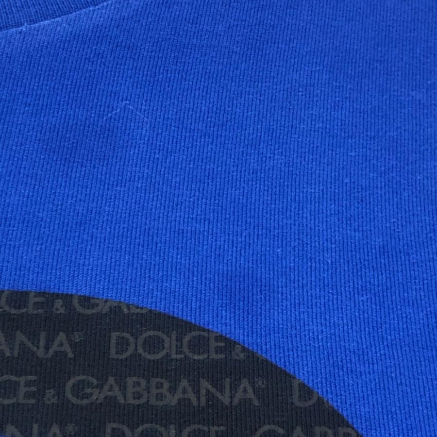 DOLCE&GABBANA ドルチェアンドガッバーナ G8PB8T HU7MA フロントビックDG 半袖 トップス アパレル Tシャツ 半袖Ｔシャツ ブルー 【中古】 |  | 06